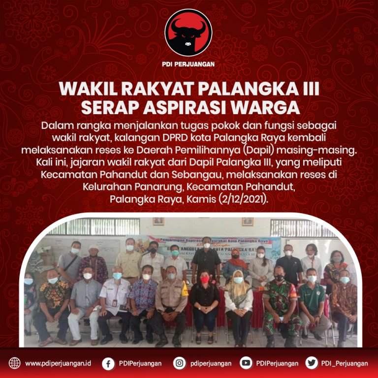 Wakil Rakyat Dapil III, Serap Aspirasi Warga Kelurahan Panarung