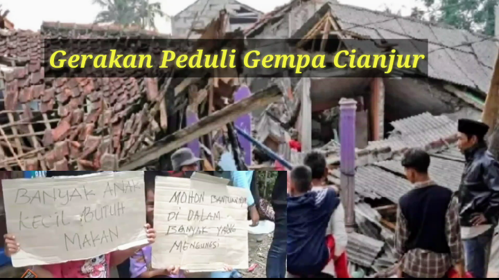 Gerakan Peduli Gempa Cianjur